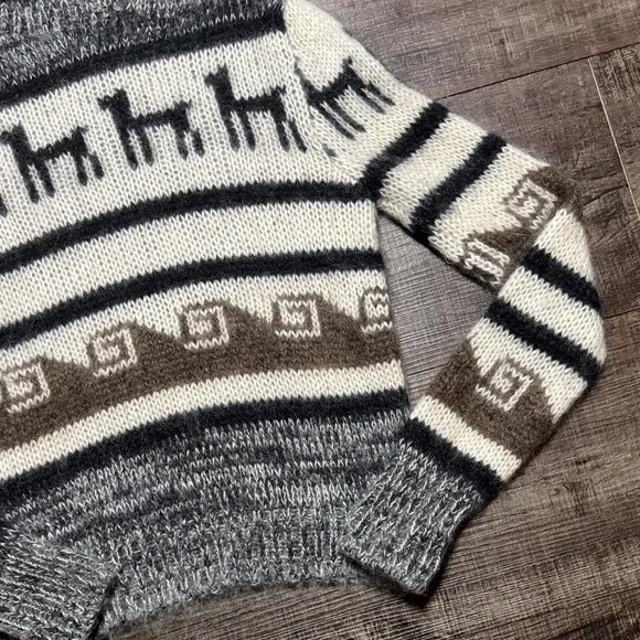 Joseph Roll Neck Peruvian jacquard Sweater
